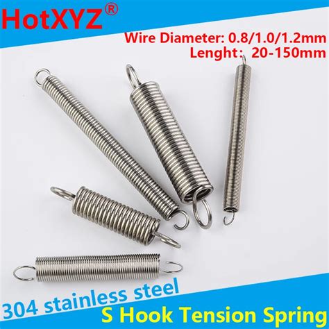 Stainless Steel S Hook Tension Cylindroid Helical Pullback