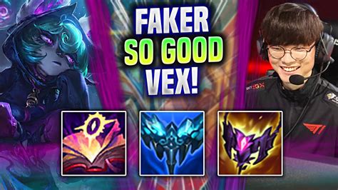 Faker Is So Good With Vex T1 Faker Plays Vex Mid Vs Leblanc