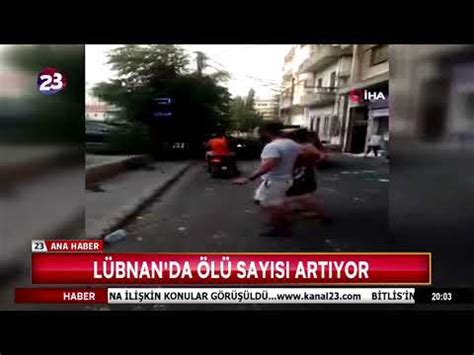 LÜBNAN DA ÖLÜ SAYISI ARTIYOR YouTube