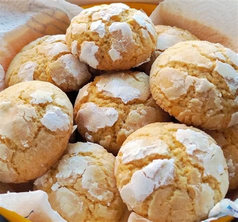 Biscotti Nuvole Senza Burro Al Limone E Mandorle Dolce Ricetta Facile