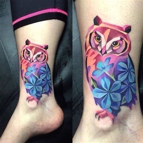 Owl Tattoo By Chase Tafoya Tattoo Insider