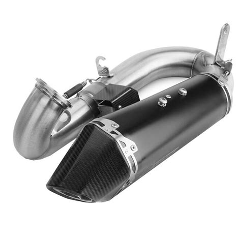 Silencieux Mivv Delta Race Inox Noir Motoblouz