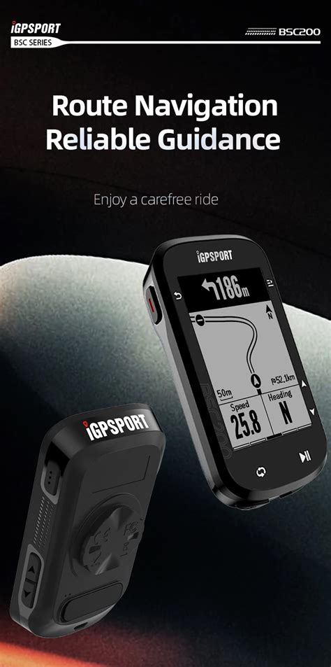 Igpsport Bsc S Igs Bike Computer Satellite Long Endurance Waterproof