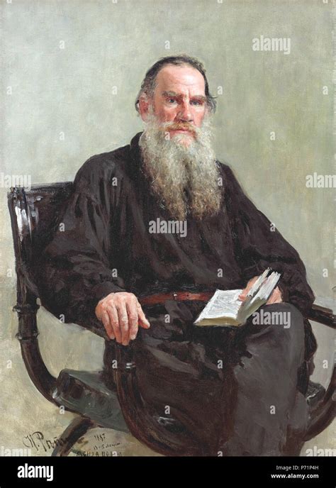 . Russian: « » Portrait of Lev Nikolayevich Tolstoy . Español: Retrato ...