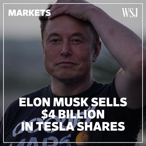 Manitoucom On Twitter RT WSJ Elon Musk Sold Almost 4 Billion Of