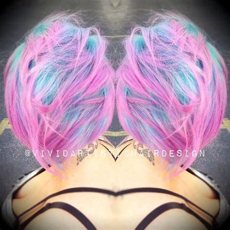 Rebecca Taylor On Instagram Houseofbosleys Cotton Candy Hairs 💗💙💗