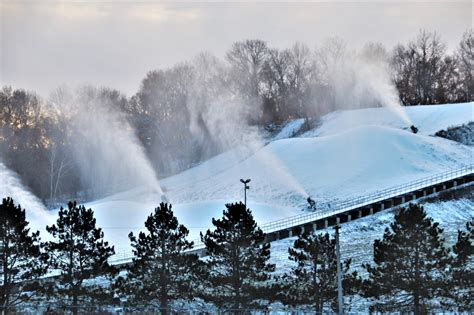 Photo Story Snowmaking At Fort Mccoys Whitetail Ridge Ski Area