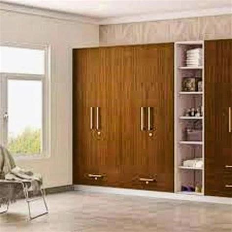 Brown Wooden Modular Wardrobe For Home At Rs Sq Ft In New Delhi