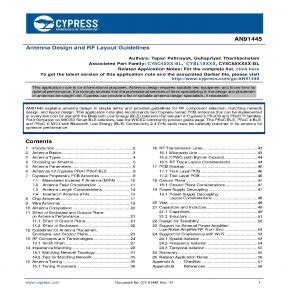 Antenna Design And RF Layout Guidelines