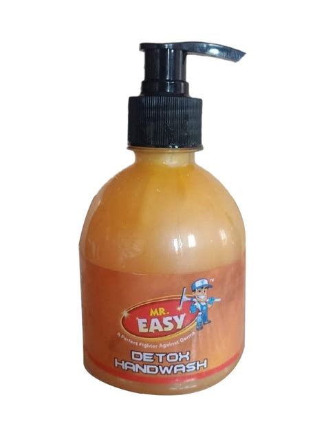 Mr Easy Detox Liquid Hand Wash Packaging Type Pump Bottle Packaging