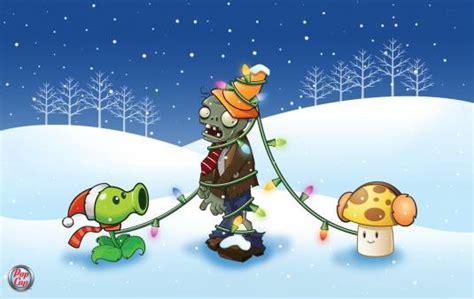 plants-vs-zombies-christmas-wallpaper - VGU