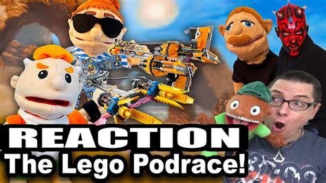 Sml Movie The Lego Podrace Reaction Youtube