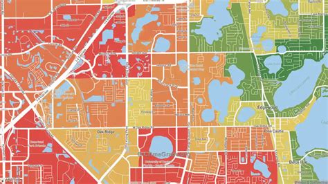 The Safest And Most Dangerous Places In Americana Oak Ridge Fl Crime