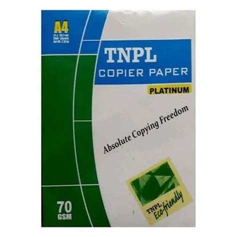 White Gsm Tnpl A Copier Paper For Office Purpose Packaging Type