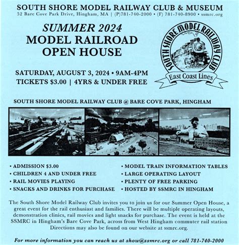 Shows Events South Shore Model Railway Club