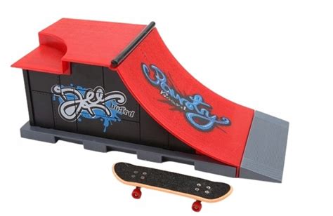 Zestaw Fingerboard Rampa Skatepark Deskorolka Fb C