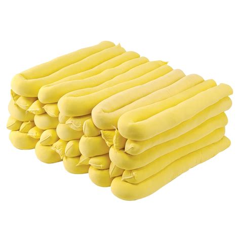 Site Safety|Spill Sock Tubes for Adsorbing Hazardous Chemical Liquid