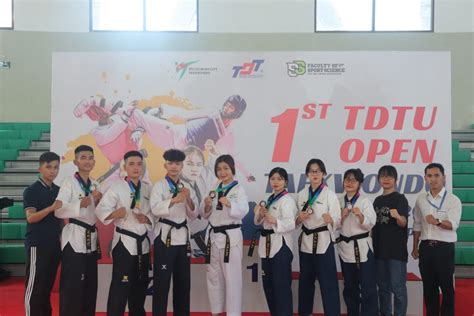 Sinh viên NTTU mang về 3 huy chương Đồng tại Giải vô địch Taekwondo