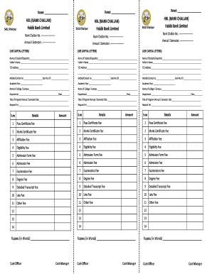 Hbl Challan Form Complete With Ease AirSlate SignNow