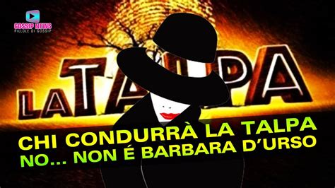 Colpo Di Scena A La Talpa Svelata La Nuova Conduttrice Youtube