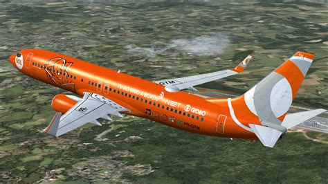 Texturas Brasileiras Gol Linhas A Reas Pr Gtm Boeing