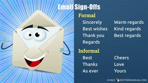 Email Sign-Offs: How to Close Formal, Business, and Personal Emails ...