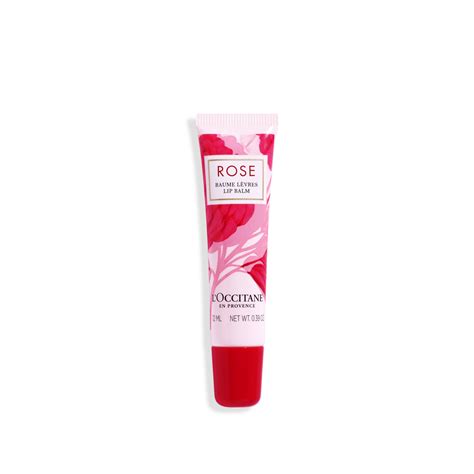 Rose Lip Balm With Shea Butter 12ml Loccitane Uk