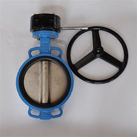 API609 BS5155 DIN3202 ISO5752 Concentric Lined Wafer Butterfly Valve