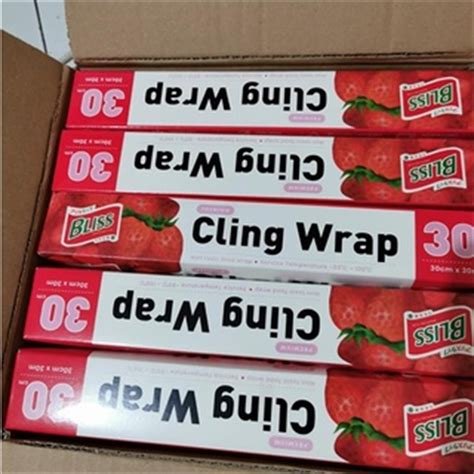 Jual Bliss Cling Wrap Plastik Wrapping Bungkus Makanan Food Grade 25cm