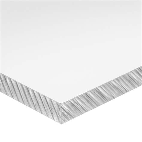 Zoro Select Clear Cast Acrylic Sheet Stock L X W X Thick