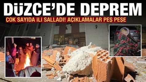 Son Dakika D Zce De Iddetli Deprem Stanbul Ankara Bursa Kocaeli