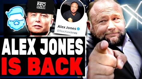 Alex Jones Causes Epic Meltdown Of Piers Morgan Msm And Leftists After Elon Must Reinstates Him