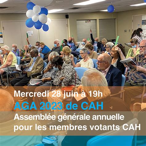 Assemblée Générale Annuelle Aga Les Centres Daccueil Héritage