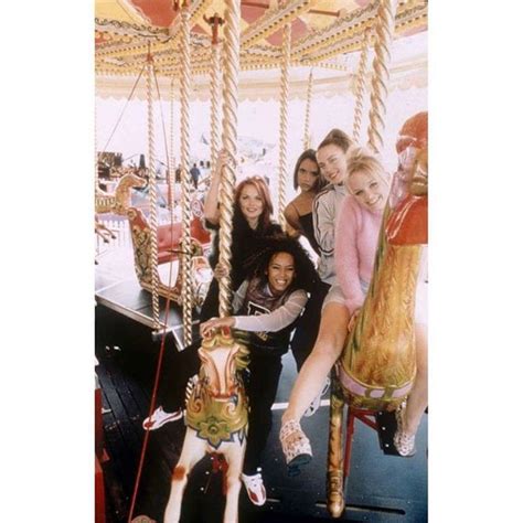 Spice Girls On Instagram Spice Girls At The Fairground Photographed