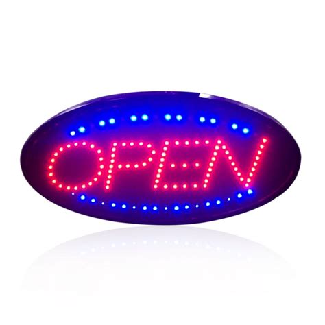 Small Oval Open LED Sign – NeonSignly.com