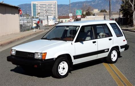 California Original, 1983 Toyota Tercel SR5 4wd Wagon, 5 Spd w/el gear ...