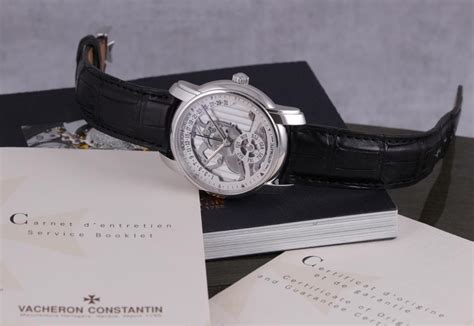 Lot VACHERON CONSTANTIN Malte Retrograde Date Aka 247 Limited Edition