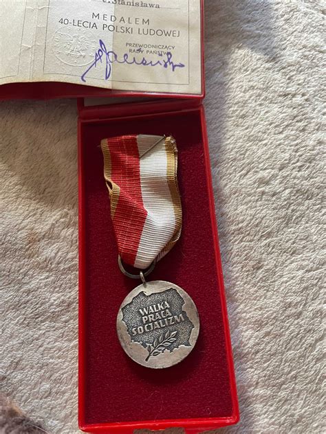 Medal Lecie Prl Toru Olx Pl