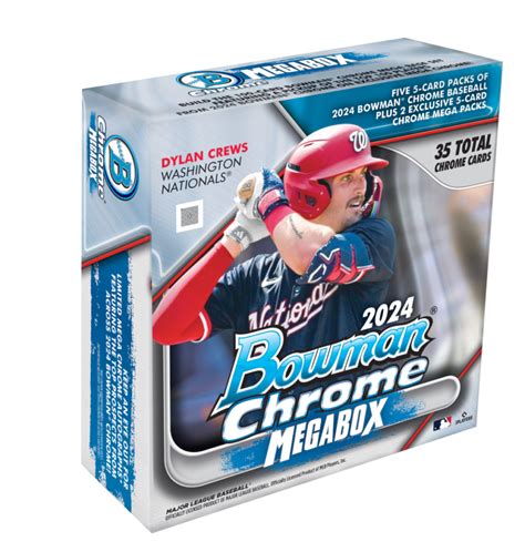 2024 Bowman Chrome Mega Box Baseball Checklist