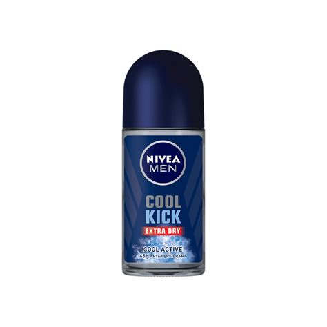 Nivea Men Deodorant Cool Kick Roll On Deodorant For Men Ml Shopee