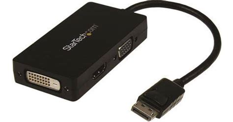 StarTech 3 In 1 DisplayPort VGA DVI HDMI 0 28m Pris