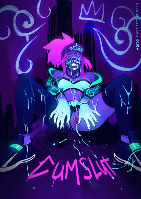 Rule 34 Akali Alternate Costume Blacklight Cum In Pussy Cum On Body