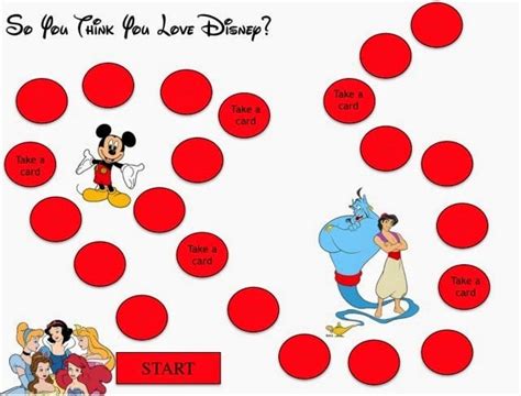 Free Disney Board Game and Trivia Questions - Play.Party.Plan