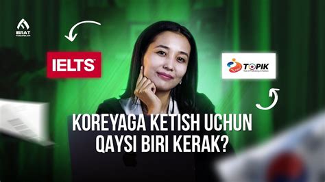 Koreyada O Qish Uchun IELTS Kerakmi Yoki Topik Foydali YouTube