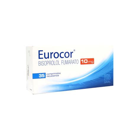 Eurocor 10 Mg X 35 Comprimidos Unidad