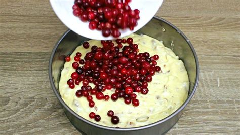 Schnelles Kuchen Rezept mit Preiselbeeren Köstliches Walnusskuchen mit