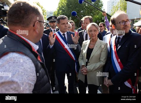 Lisieux France 06 juillet 2023 La première ministre française