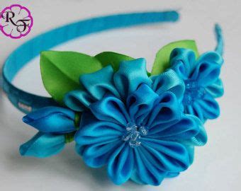 Kanzashi Headband On Etsy A Global Handmade And Vintage Marketplace