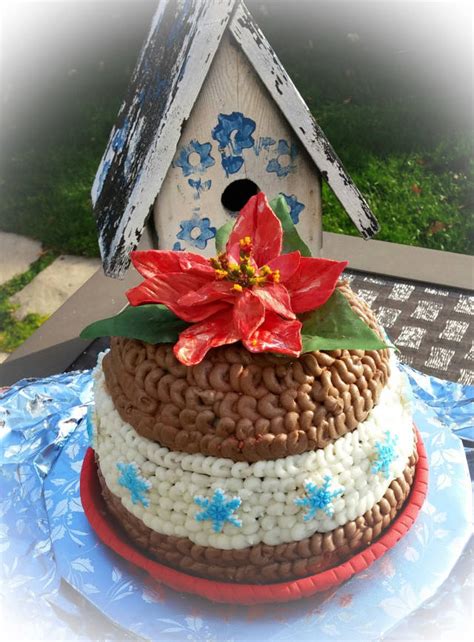 Winter Hat Cake for Lynne - Decorated Cake by June - CakesDecor