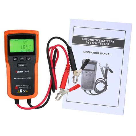 Automotive Battery Testers And Chargers Motors Digital 12v Car Battery